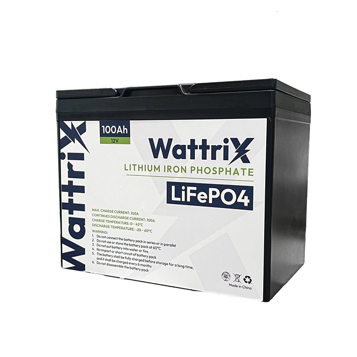 Ác quy Lithium Wattrix 12V-100AH